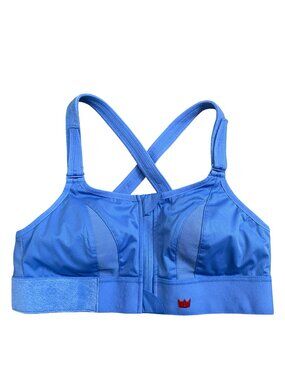 NWOT SHEFIT Ultimate High Impact Sports Bra Blue M with padding
